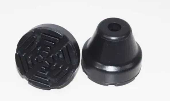 Bell Tips - Urban Poles replacement rubber tips for Nordic walking poles, designed for pavement traction and shock absorption